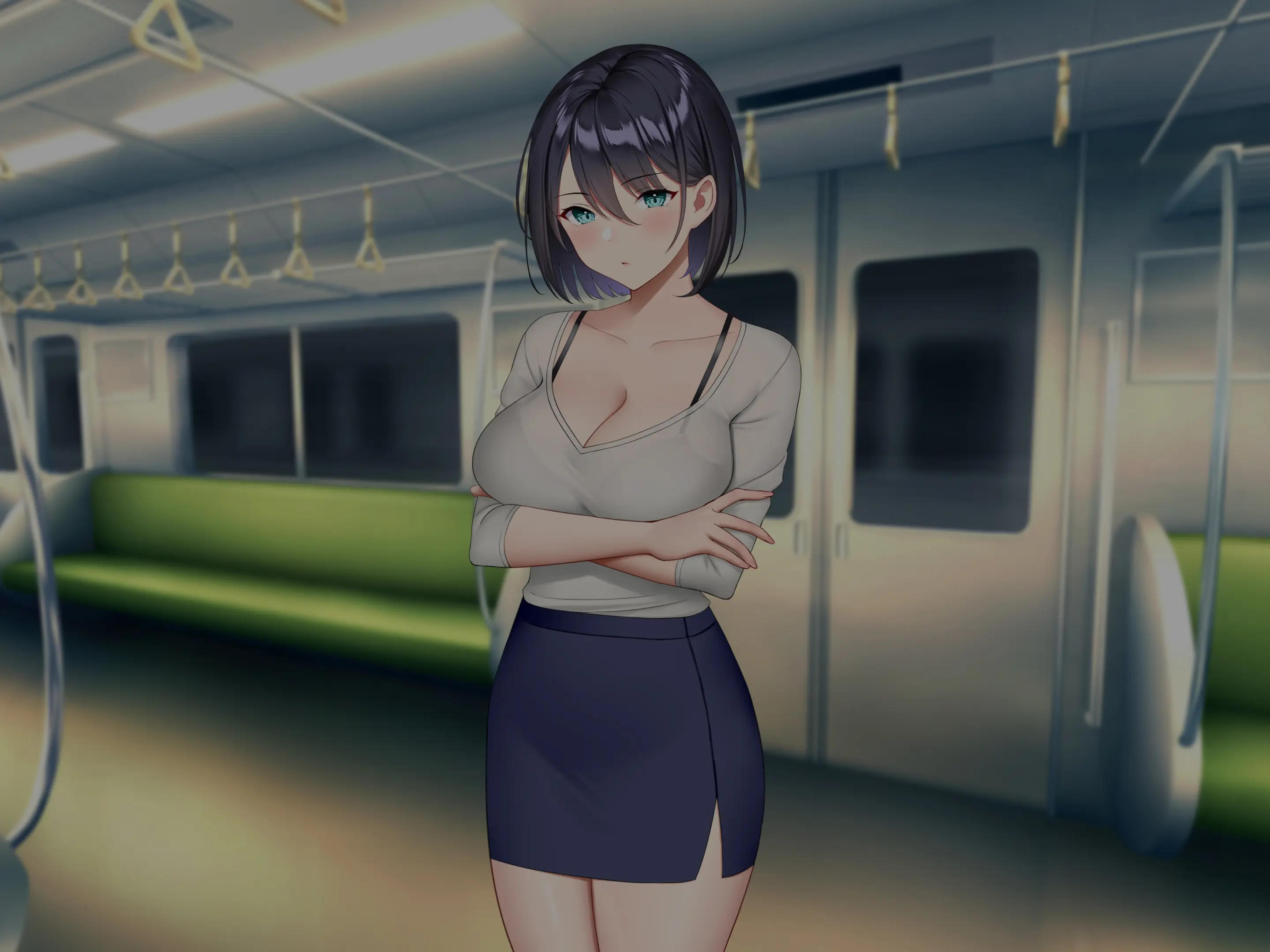 Gyaku Chikan Zuki No Bijin OL O Gyaku Ni Otoshite Hamemakutta Hanashi. | 역치한을 좋아하는 미녀 OL을 역으로 타락시켜 마구 섹스한 이야기.
